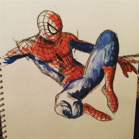 Let’s start! Step 1: First, you draw the head for Spiderman 